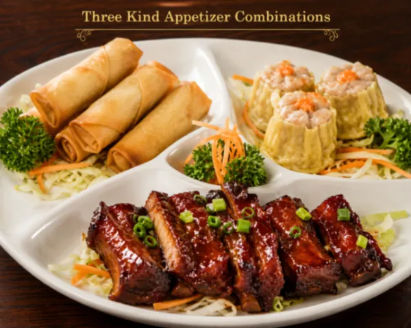 Three Kind Appetizer Combinations