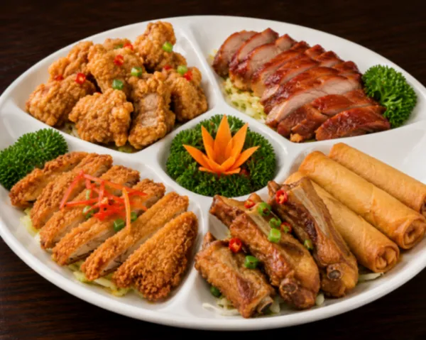 Deep-Fried Assorted Meat Combinations