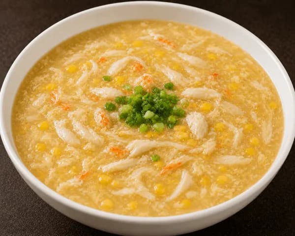 Crabmeat with Cream Corn Soup