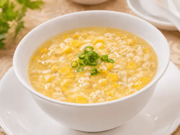 Minced Chicken and Cream Corn Soup