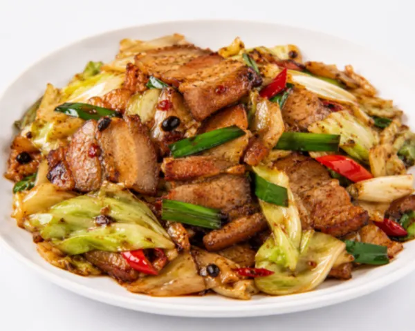 Sliced Pork Sauteed with Cabbage