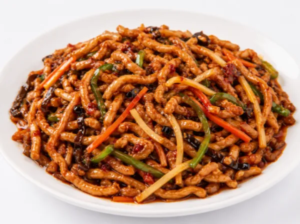 Shredded Pork with Hot Garlic Sauce