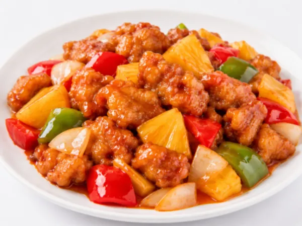Sweet-and-Sour Pork with Pineapple