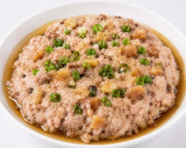 Steamed Pork Patty with Salted Fish