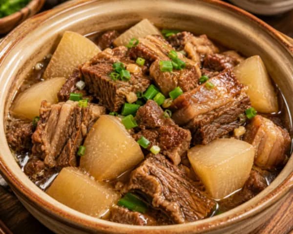 Beef Brisket with Daikon
