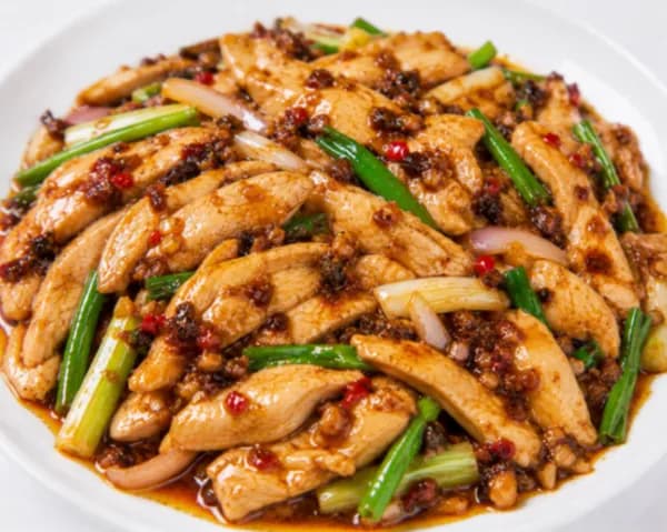 Sliced Chicken with XO Sauce