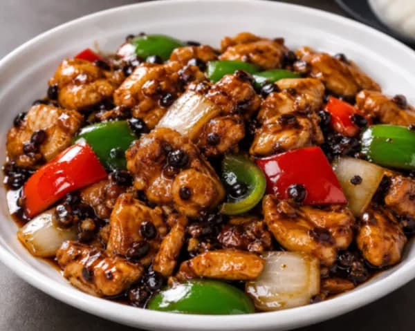 Chicken in Black Bean Sauce