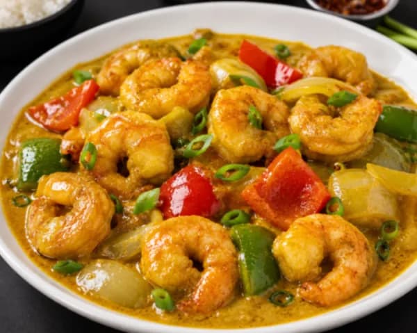 Curried Prawns