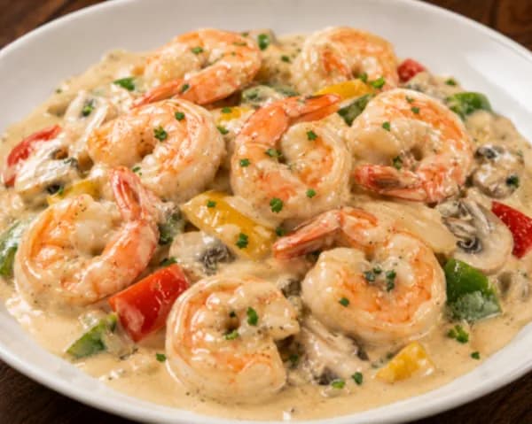 Prawn in Cream Sauce