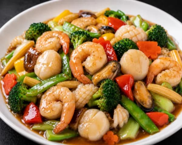 Seafood and Mixed Vegetables