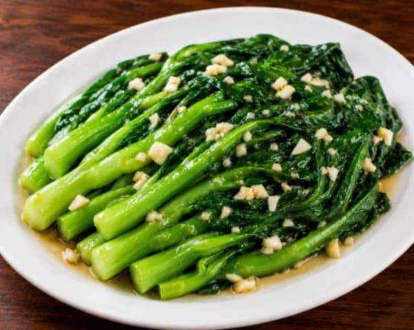 Gai Lan in Garlic Sauce