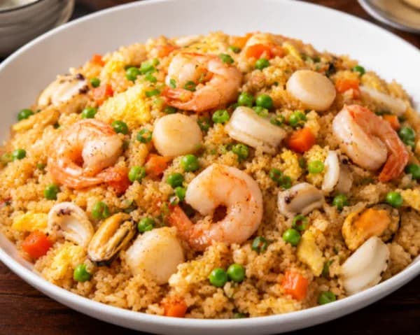 Seafood-Fried Rice