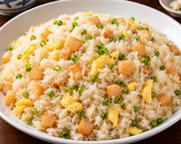 Dried Scallops with Egg White Fried Rice