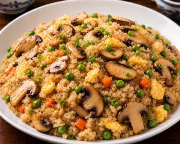 Mushroom-Fried Rice