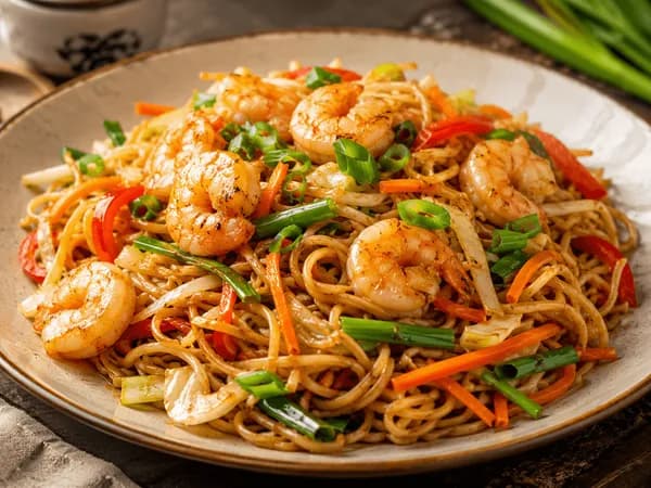 Shrimp-Fried Noodles