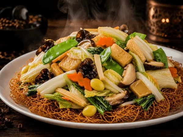 Buddha's Feast Fried Noodles (Crispy)