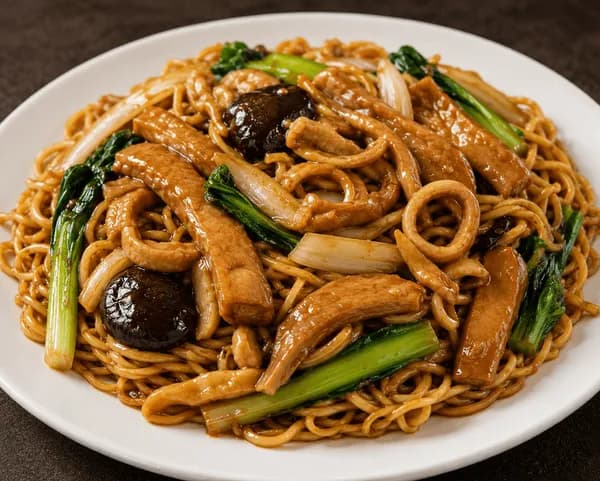 Pan-Fried Braised E-Fu