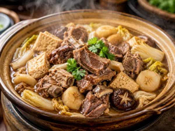 Lamb hotpot
